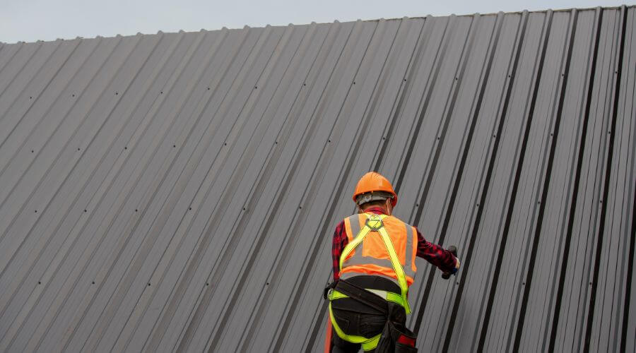 Professional metal roof installation services in Wood Lake, NE